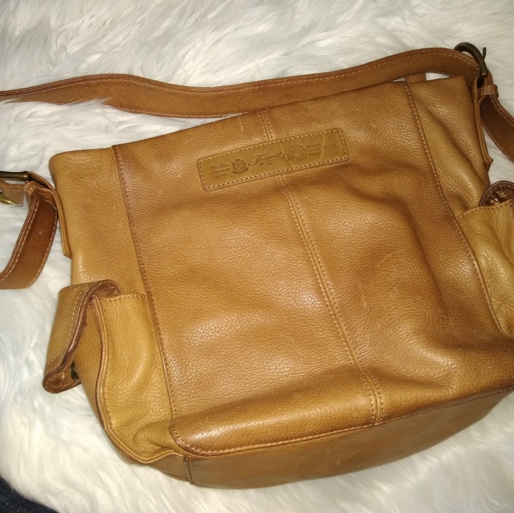 Genuine leather Fossil shoulder purse